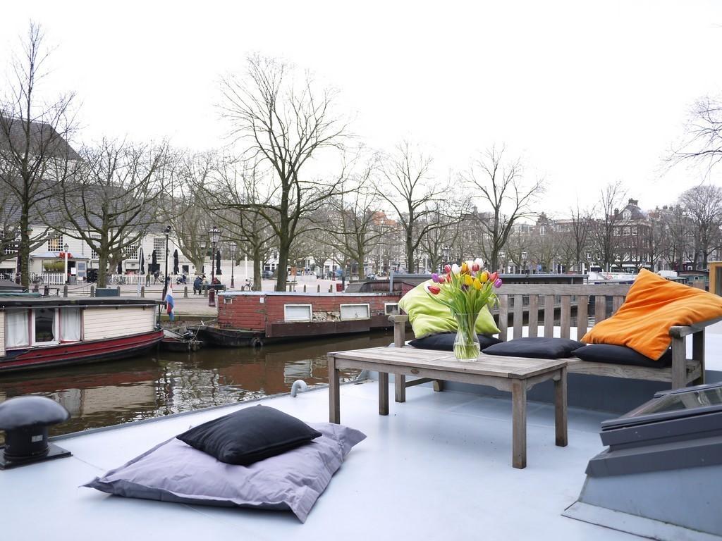 Hotel Houseboat Prinsheerlijk Ámsterdam Habitación foto