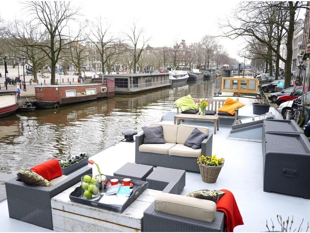 Hotel Houseboat Prinsheerlijk Ámsterdam Habitación foto